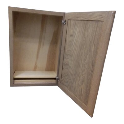 33832 Upper Wall Cabinet w/ Side Panel