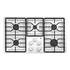 33930 GE 5 Burner White Gas Cooktop