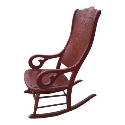 34421 Decorative Wooden Rocking Chair