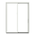 33320 Pella Sliding Glass Patio Door (71.5"W)