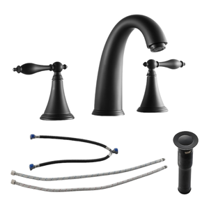 33822 Kichae Bathroom Sink Faucet With Drain