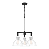 34287 Quoizel Vanguard 3 Light Chandelier