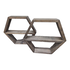 34425 Hexagon Wood Floating Shelves 2 pk.