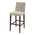 34487 Allen+Roth Deep Walnut Bar Stool 29.9"H